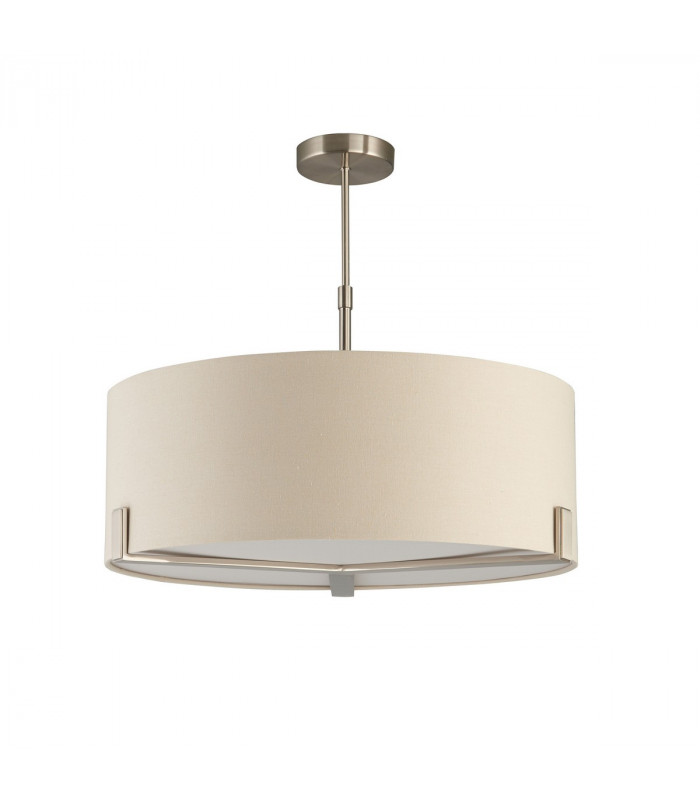 Hayfield Multi Arm Pendant Light Satin Nickel Plate-6