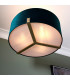 Hayfield Multi Arm Pendant Light Matt Antique Brass Plate-5