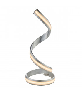 Aria Complete Table Lamp Silver Leaf