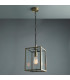 Hadden Single Pendant Light Matt Antique Brass Plate-2