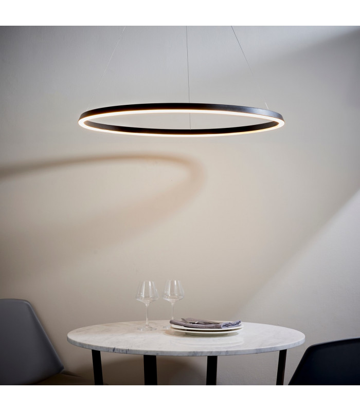 Staten Integrated Led Pendant Light Matt Black-2