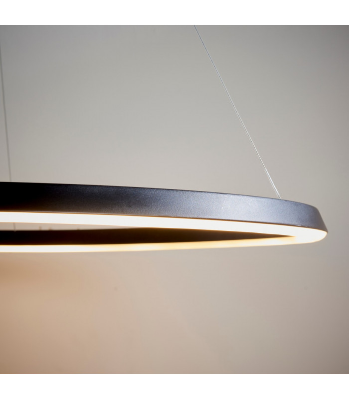 Staten Integrated Led Pendant Light Matt Black-4