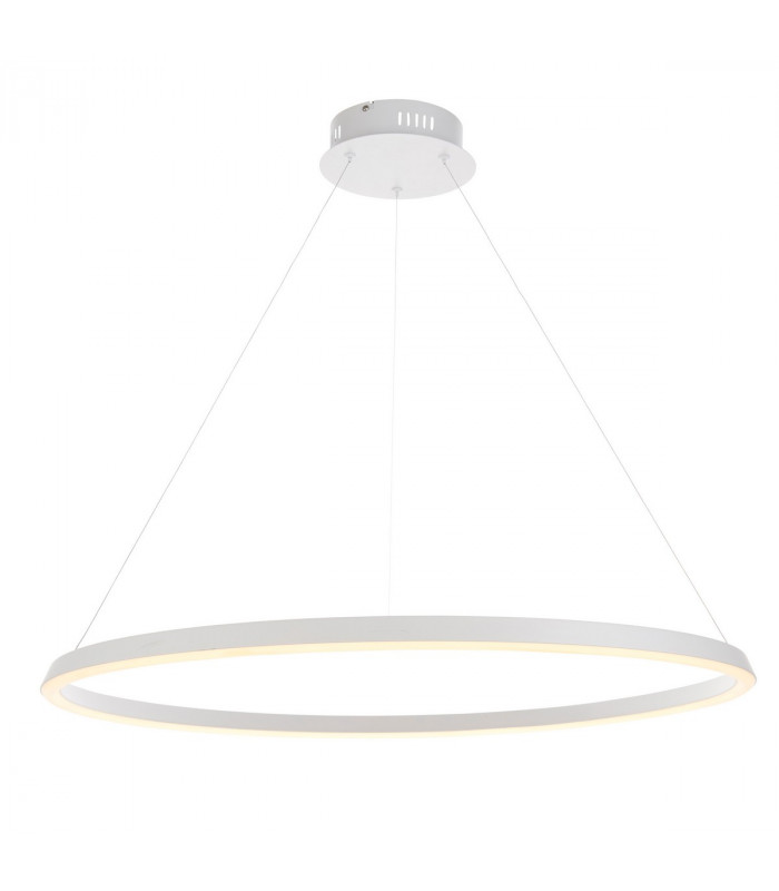 Staten Single Pendant Light Matt White Paint