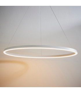 Staten Single Pendant Light Matt White Paint-1