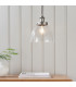 Hansen Dome Pendant Light Brushed Silver Paint-3