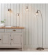 Hansen Dome Pendant Light Brushed Silver Paint-4
