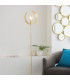 Hoop Complete Floor Lamp Satin Brass Plate-1
