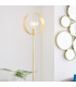 Hoop Complete Floor Lamp Satin Brass Plate-5