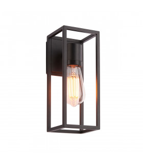 Herbert Non Automatic Wall Lamp Textured Black