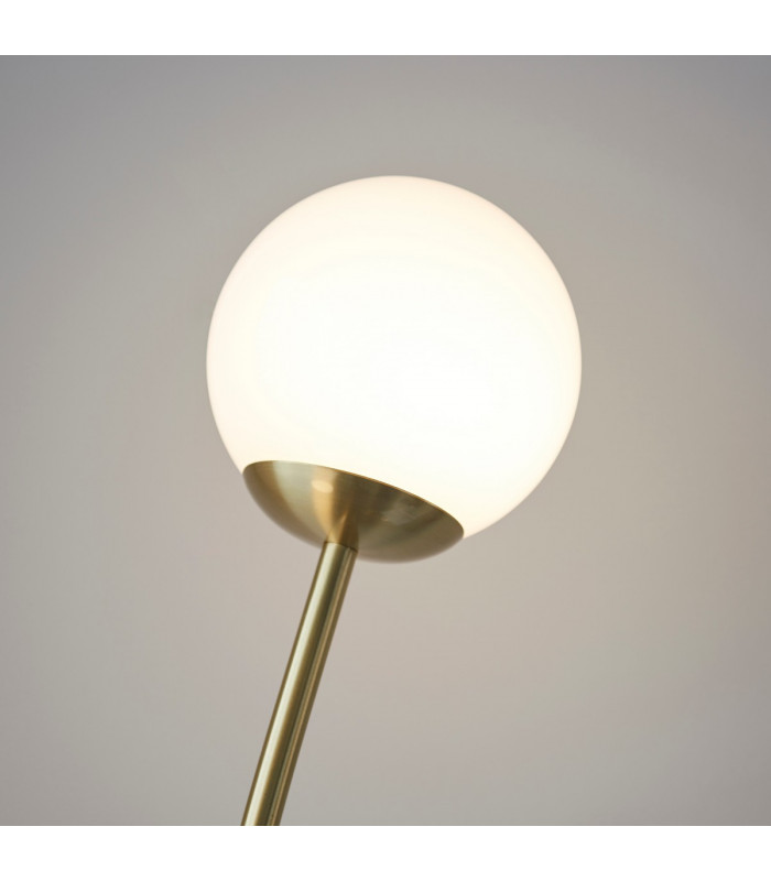Bloom Complete Floor Lamp Satin Brass Plate-4