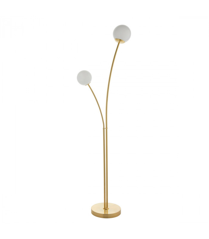 Bloom Complete Floor Lamp Satin Brass Plate-6