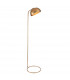 Brair Task Floor Lamp Antique Brass Plate