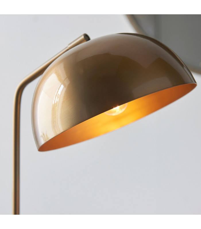Brair Task Floor Lamp Antique Brass Plate-3