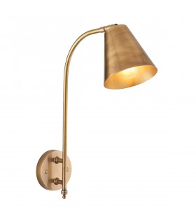 Radha Task Wall Lamp Antique Solid Brass