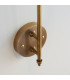 Radha Task Wall Lamp Antique Solid Brass