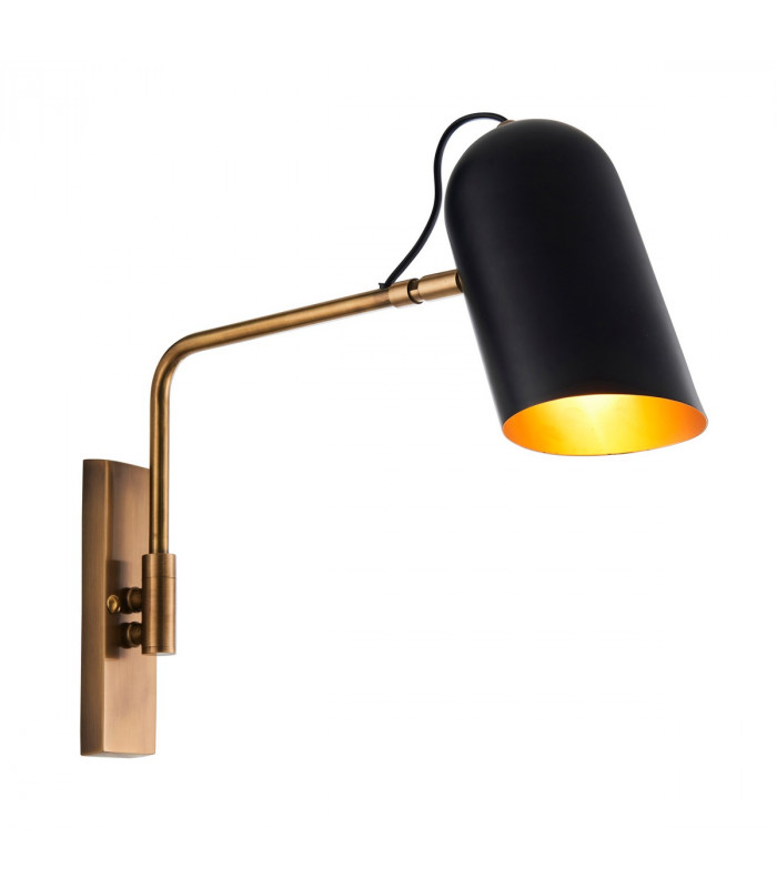 Navren Task Wall Lamp Antique Solid Brass