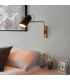 Navren Task Wall Lamp Antique Solid Brass-2