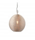 Asha Single Pendant Light Polished Nickel Plate