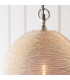 Asha Single Pendant Light Polished Nickel Plate-5