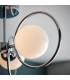 Orb Multi Arm Glass Semi Flush Ceiling Light Chrome Plate-6