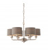 Highclere Pendant Light Bright Nickel Plate