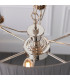 Highclere Single Shade Pendant Light Bright Nickel Plate-6