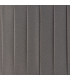 Highclere Single Shade Pendant Light Bright Nickel Plate, Charcoal Fabric