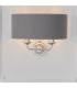 Highclere Shade Wall Lamp Bright Nickel Plate-5