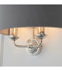 Highclere Shade Wall Lamp Bright Nickel Plate-6