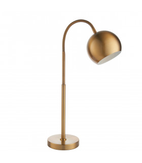 Balin Task Table Lamp Brushed Bronze Plate