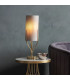 Fraser Base & Shade Table Lamp Satin Brass Plate-1