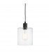 Toledo Single Pendant Light Matt Black