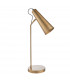 Karna Task Table Lamp Antique Brass, Gold Effect Paint