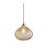 Livia Single Pendant Light Champagne Glass