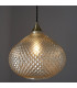 Livia Single Pendant Light Champagne Glass-2