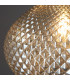 Livia Single Pendant Light Champagne Glass-4