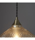 Livia Single Pendant Light Champagne Glass-5