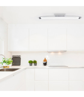 Harper LED Linear Batten Polished Chrome Cool White Light-1