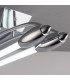 Harper LED Linear Batten Polished Chrome Cool White Light-2