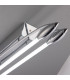 Harper LED Linear Batten Polished Chrome Cool White Light-2
