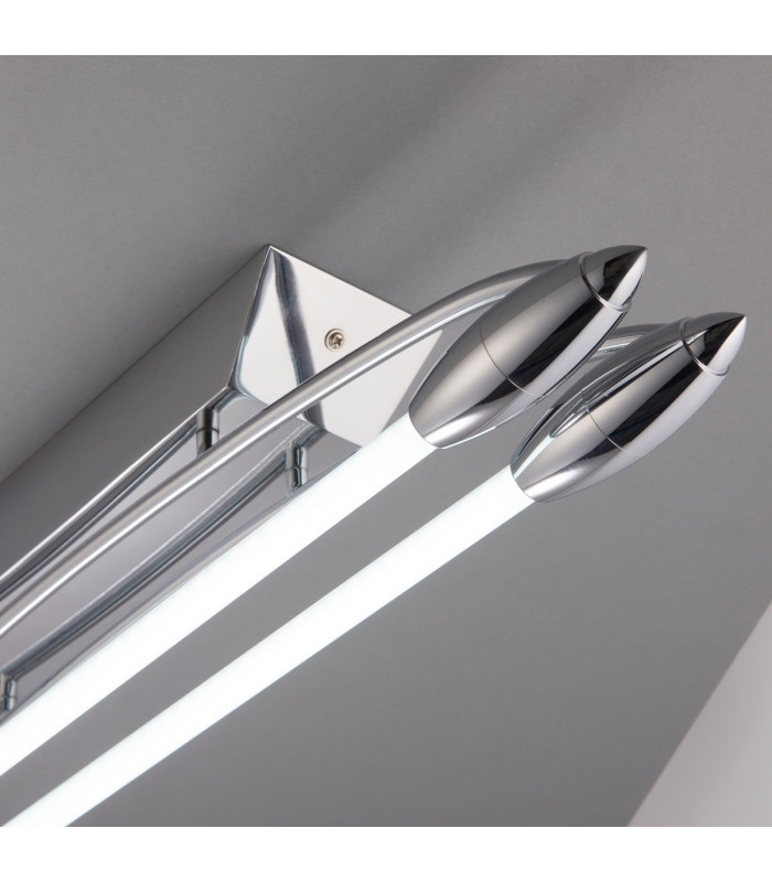 Harper LED Linear Batten Polished Chrome Cool White Light-2