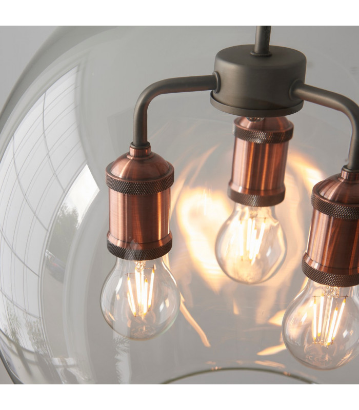 Hal Industrial Style Pendant Lantern-4