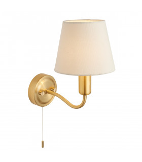 Conway Classic Wall Lamp Satin Brass