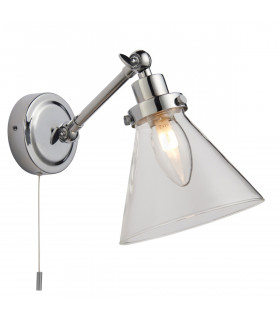 Faraday Bathroom Adjustable Dome Wall Light