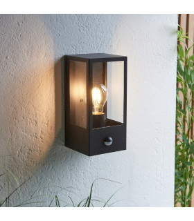 Oxford Timeless Classic Wall Lantern Matt Black-1