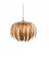Delphine Decorative Gold Layered Leaf Ceiling Pendant Light