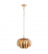 Delphine Decorative Gold Layered Leaf Ceiling Pendant Light-6