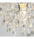 Alisona Elegant Decorative Bathroom Semi Flush Chandelier Chrome Plated-5