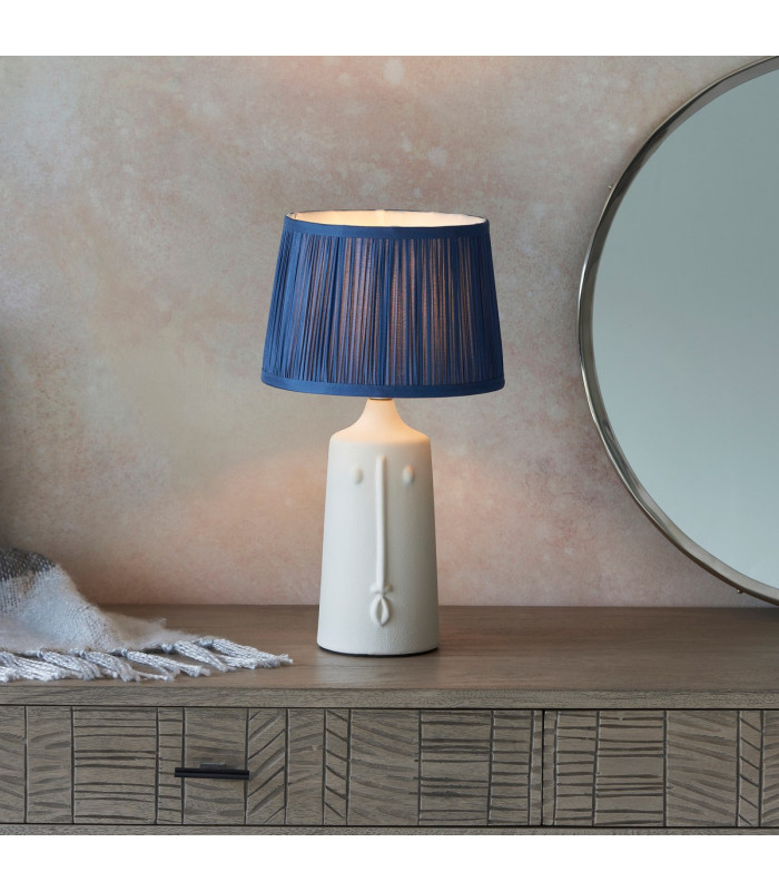 Mr Matt white Ceramic Table Lamp Base Only-3