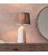 Mr Matt white Ceramic Table Lamp Base Only-4